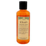 Buy Khadi Herbal Hair Cleanser With Honey Almond Oil 210 ml By Swati Gramodyog - Purplle