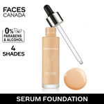 Buy FACES CANADA Ultime Pro Second Skin Foundation - Beige 03, 30ml | Lightweight Anti-Ageing Serum Foundation | 3X Lighter | Natural Matte Finish | Medium To High Coverage | SPF 15 | Non-Oily - Purplle