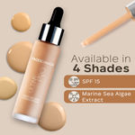 Buy FACES CANADA Ultime Pro Second Skin Foundation - Sand 04, 30ml | Lightweight Anti-Ageing Serum Foundation | 3X Lighter | Natural Matte Finish | Medium To High Coverage | SPF 15 | Non-Oily - Purplle