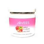 Buy Jovees Apple Grape Fruit Pack 400 g - Purplle