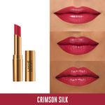 Buy Lakme Absolute Argan Oil Lip Color - Crimson Silk (3.4 g) - Purplle