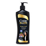 Buy Chik Protein Therapy Strong & Black Shampoo, With Black Tea & Flax Seeds (340 ml) - Purplle