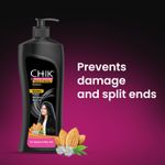 Buy Chik Protein Therapy Strong & Black Shampoo, With Black Tea & Flax Seeds (340 ml) - Purplle
