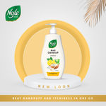 Buy Nyle Naturals Anti-Dandruff Shampoo, With Curd, Lemon and Aloe Vera, Gentle & Soft,pH Balanced and Paraben Free, For Men & Women, 800ml - Purplle