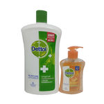 Buy Dettol Liquid Soap Jar Original (900 ml) + Dettol Handwash (200 ml) - Purplle