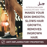 Buy Jeva Liposoluble wax - Dark Chocolate (800 ml) - Purplle
