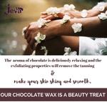 Buy Jeva Liposoluble wax - Dark Chocolate (800 ml) - Purplle