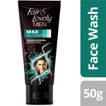 Buy Fair & Lovely Men Oil Control Face Wash (50 g) - Purplle