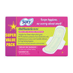 Buy Sofy Antibacteria Sanitary Pad - Xlarge-54 - Purplle