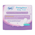 Buy Sofy Pantyliner Daily Fresh 40N - Purplle