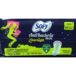 Buy Sofy Overnight Sanitary - XXL-20 Pads Anti Bacteria 99.9% - 350 MM Long - Purplle