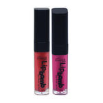 Buy Bonjour Paris Super Matt Lip Color Brick Red / Pink Rose, 0.40 Ounce (Pack of 2) - Purplle