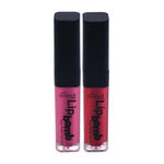 Buy Bonjour Paris Super Matt Lip Color Rose Blush / Passion Red, 0.40 Ounce (Pack of 2) - Purplle