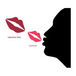 Buy Bonjour Paris Super Matt Lip Color Valentine Red / Cardinal, 0.40 Ounce (Pack of 2) - Purplle