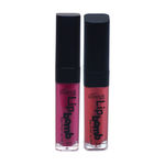 Buy Bonjour Paris Super Matt Lip Color Dark Lvender / Dark Red, 0.40 Ounce (Pack of 2) - Purplle