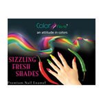 Buy Color Fever Absolute Matt Nail lacquer Matt Crimson,0.30 Ounce - Purplle