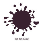 Buy Color Fever Absolute Matt Nail lacquer Matt Dark Maroon,0.30 Ounce - Purplle