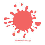 Buy Color Fever Absolute Matt Nail lacquer Matt Brick Orange,0.30 Ounce - Purplle