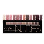 Buy L.A. Girl beauty Brick Eyeshadow-Nudes (12 g) - Purplle