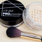 Buy L.A. Girl Pro.Powder HD high-definition Setting Powder - Banana Yellow 5 g - Purplle