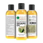 Buy Bliss of Earth 100% Pure Organic Sesame Oil (100 ml) - Purplle