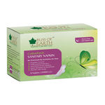Buy Bliss of Earth Cotton Fresh Sanitary Napkins 330MM - Purplle
