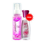 Buy Dabur Gulabari Face Freshner (100 ml) + Dabur Gulabari Rose Water (59 ml) FREE - Purplle