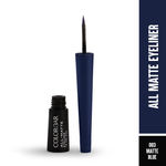 Buy Colorbar All-Matte Eyeliner Matte Blue-003 - 2.5 ml - Purplle
