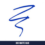Buy Colorbar All-Matte Eyeliner Matte Blue-003 - 2.5 ml - Purplle
