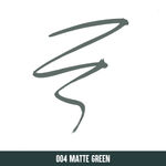 Buy Colorbar All-Matte Eyeliner Matte Green-004 - Purplle