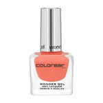 Buy Colorbar Wonder Gel Nail Lacquer Serene Peach - 004 - Purplle