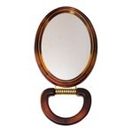 Buy Filone OM1 Oval Mirror Brown - Purplle