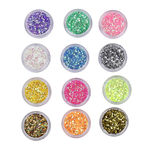 Buy Nails&More NLA-8 12 Glitter Set - Purplle
