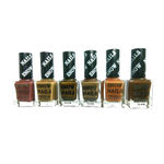 Buy Snow Nails Premium Nail Polish Set of 6 Pcs. (Multicolor Set No.61) - Purplle