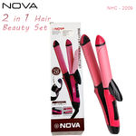 Buy Nova NHC- 2009 2 in 1 Curler and Straightener  - Purplle