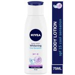 Buy Nivea Whitening Cool Sensation Body Lotion (75 ml) - Purplle
