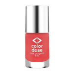 Buy Color Dose Matt Orange Pastel 42 Nail Polish - Purplle