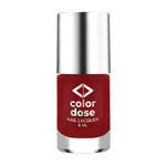 Buy Color Dose Matt Trendy Red 35 Nail Polish - Purplle