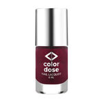 Buy Color Dose Pearls Bridal Maroon Nail Polish - Purplle