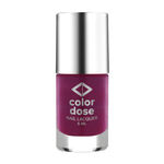 Buy Color Dose Pearls Glitter Purple Nail Polish - Purplle