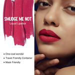 Buy SUGAR Cosmetics - Smudge Me Not - Liquid Lipstick - 07 Rethink Pink (Fuchsia)|Ultra Matte Liquid Lipstick, Transferproof and Waterproof, Lasts Up to 12 - 4.5 ml - Purplle