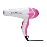 Buy Style Maniac Combo Of 2 In 1 Hair Straightener Cum Curler , Hot And Cold Dual Function Hair Dryer And Epilator(Ak-2001) And Get A Hairstyle Book Free - Purplle