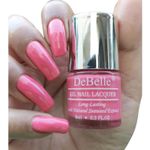 Buy DeBelle Gel Nail Polish Combo Set of 2 - Bebe Kiss (Hot Pink) and Majestique Mauve (Mauve) 8 ml each - Purplle