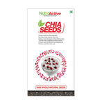 Buy Nutroactive Chia Seeds (250 g) Black, Raw ,Organic, Salvia Hispanica Seeds - Purplle