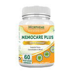 Buy Morpheme Memocare Plus - 500mg Extract - 60 Veg Caps - Purplle