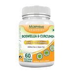 Buy Morpheme Boswellia & Curcumin 500mg Extract 60 Veg Caps - Purplle
