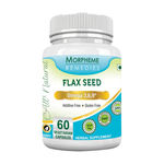 Buy Morpheme Flaxseed - Omega 3,6,9 - 500mg Extract 60 Veg Caps - Purplle