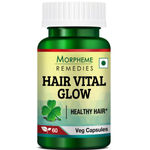 Buy Morpheme Hair Vital Glow 60 Veg Caps - For Hair Health - Purplle