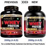 Buy MuscleXP 100% Whey Protein (New WHEY Gold Standards) - 2Kg (4.4 lbs), Double Chocolate - Purplle