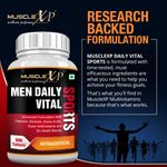 Buy MuscleXP Men Daily Sports Multivitamin (47 Nutrients, Vitamins, Minerals, Amino Acids, Anti Oxidants) - 90 Tablets - Purplle